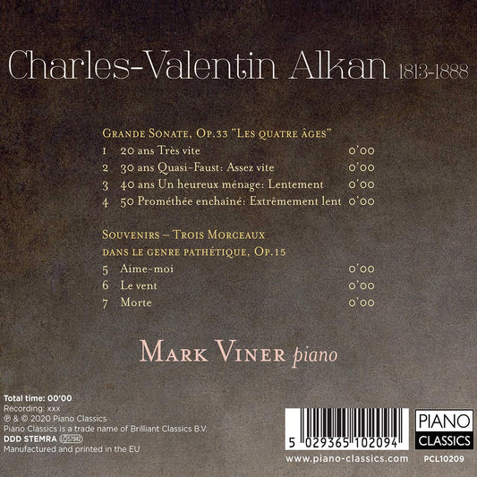 Alkan: Complete Piano Music, Vol. 3