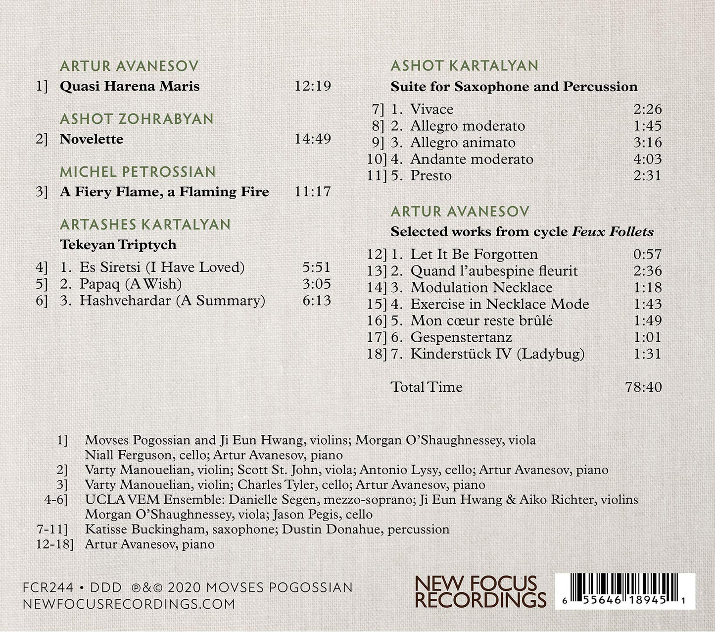 Modulation Necklace: New Music from Armenia