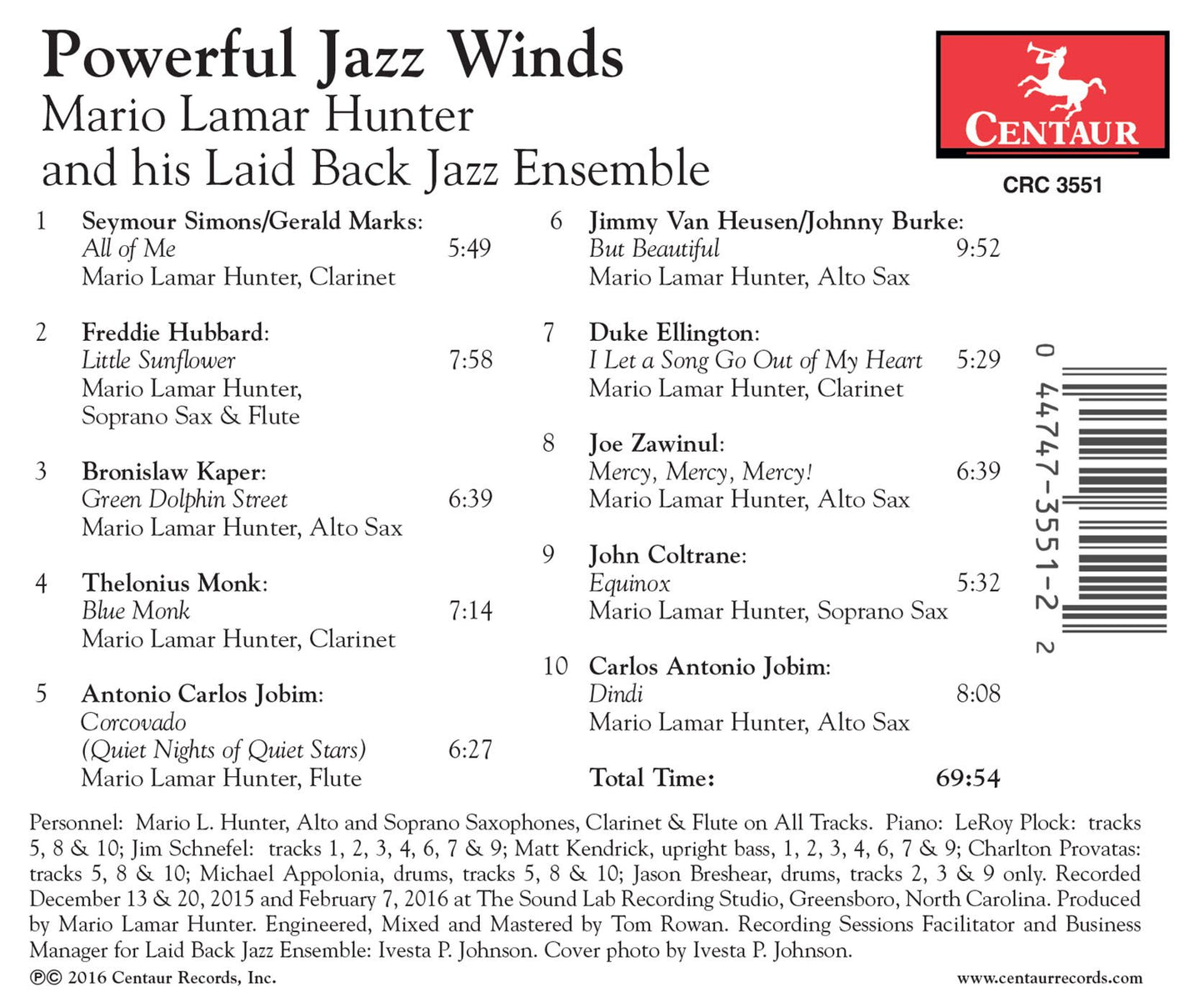 Powerful Jazz Winds