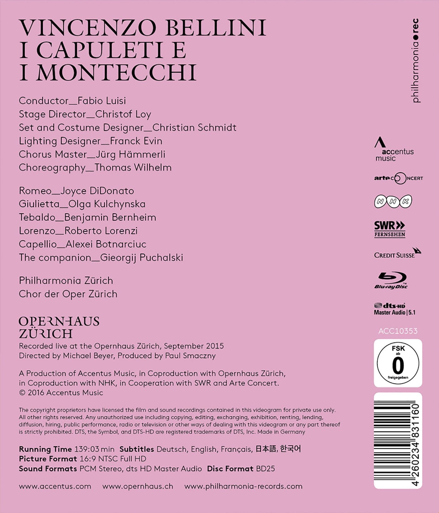 Bellini: I Capuleti e i Montecchi