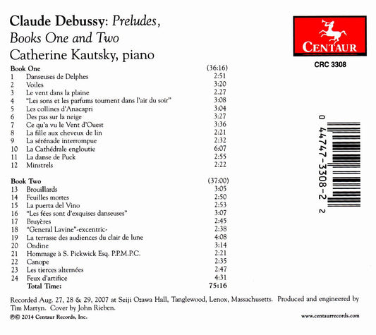 Debussy: Préludes for Piano