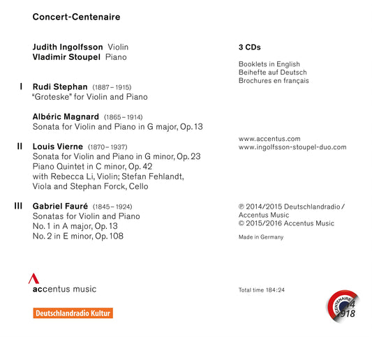 CONCERT-CENTENAIRE