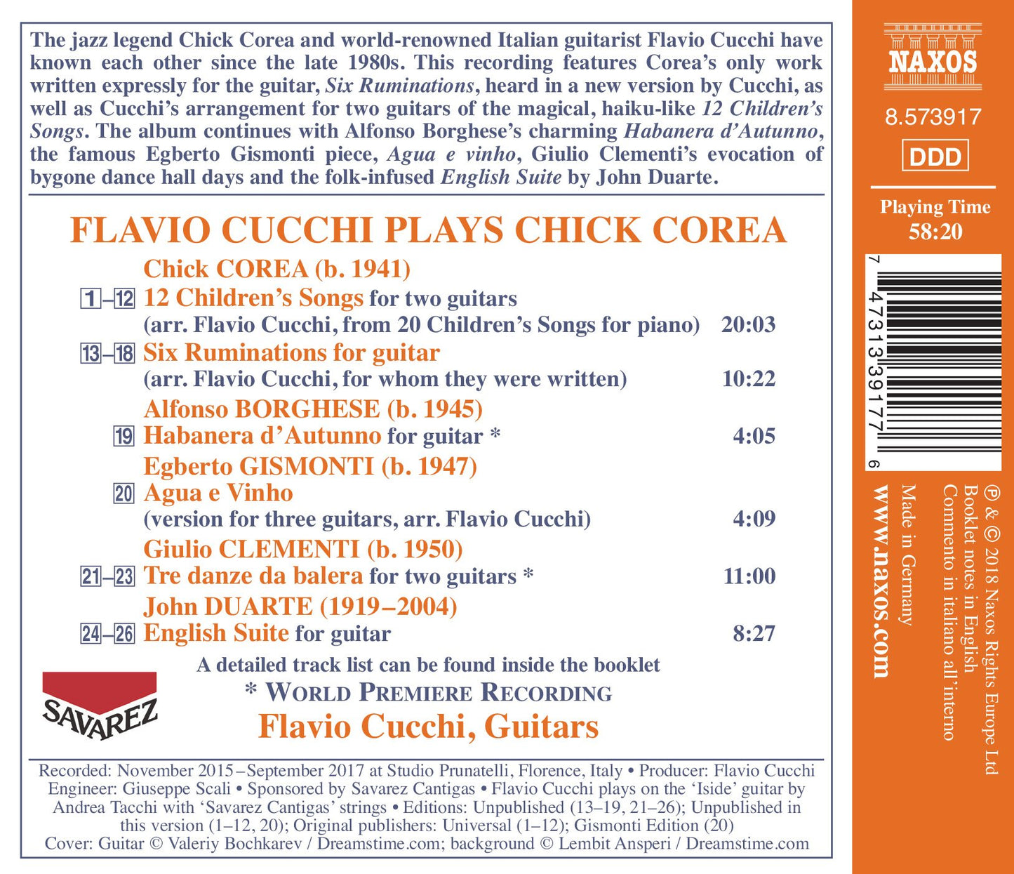 Chick Corea: Children's Songs & Ruminations