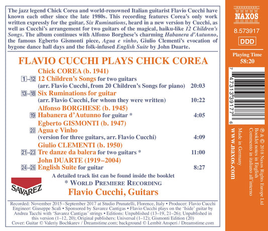 Chick Corea: Children's Songs & Ruminations