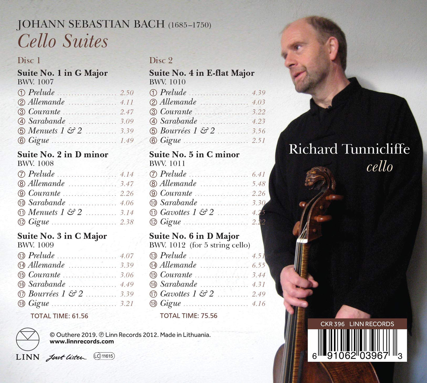 CELLO SUITES