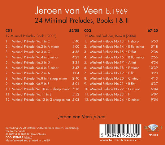Veen: 24 Minimal Preludes