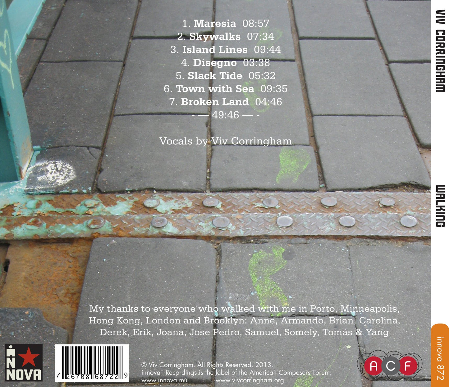 V. Corringham: Walking