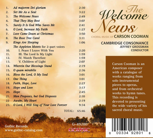 The Welcome News