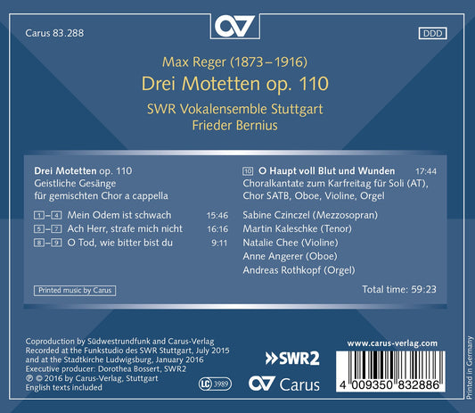 Drei Motetten, Op. 110