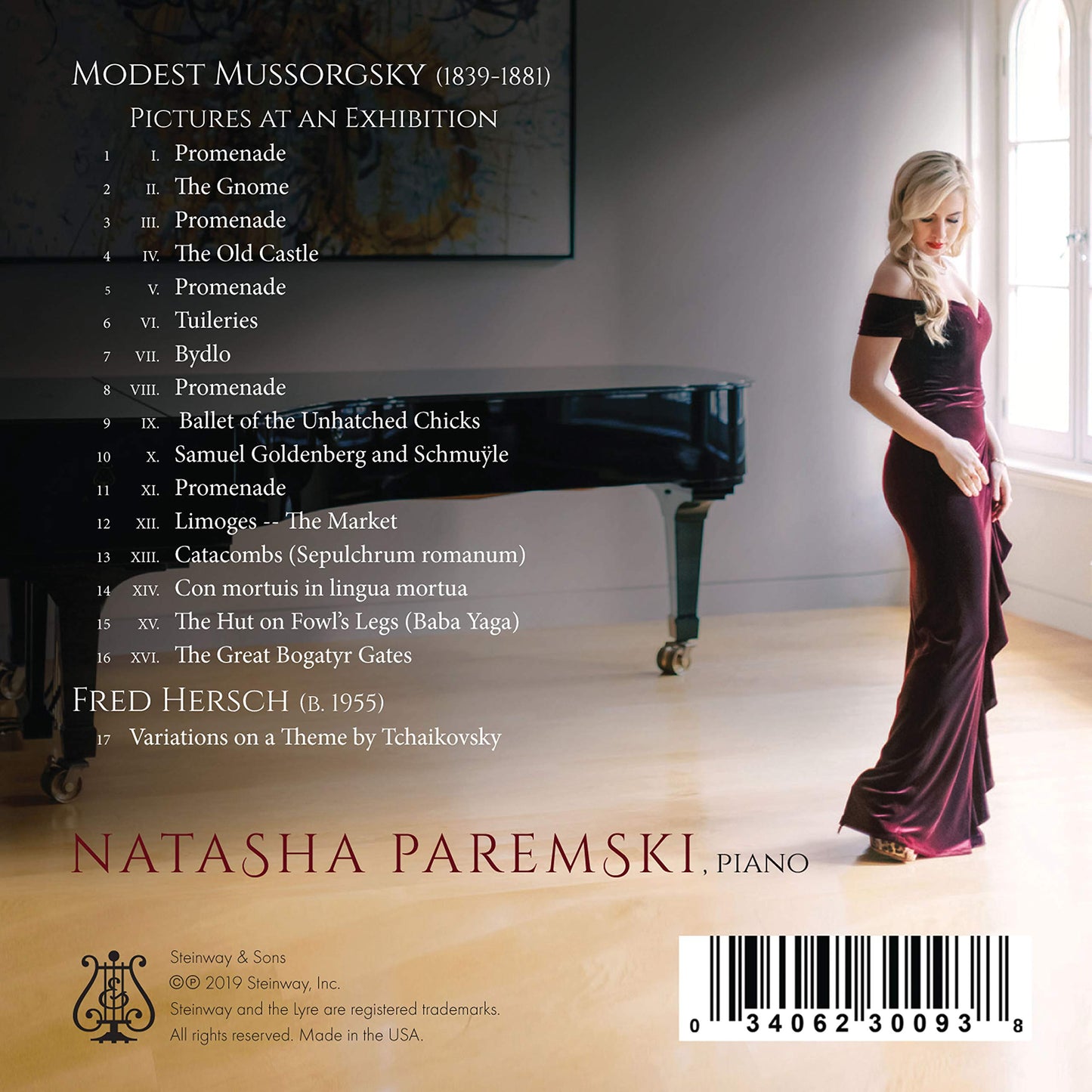 Mussorgsky: Pictures at an Exhibition - Fred Hersch: Variati