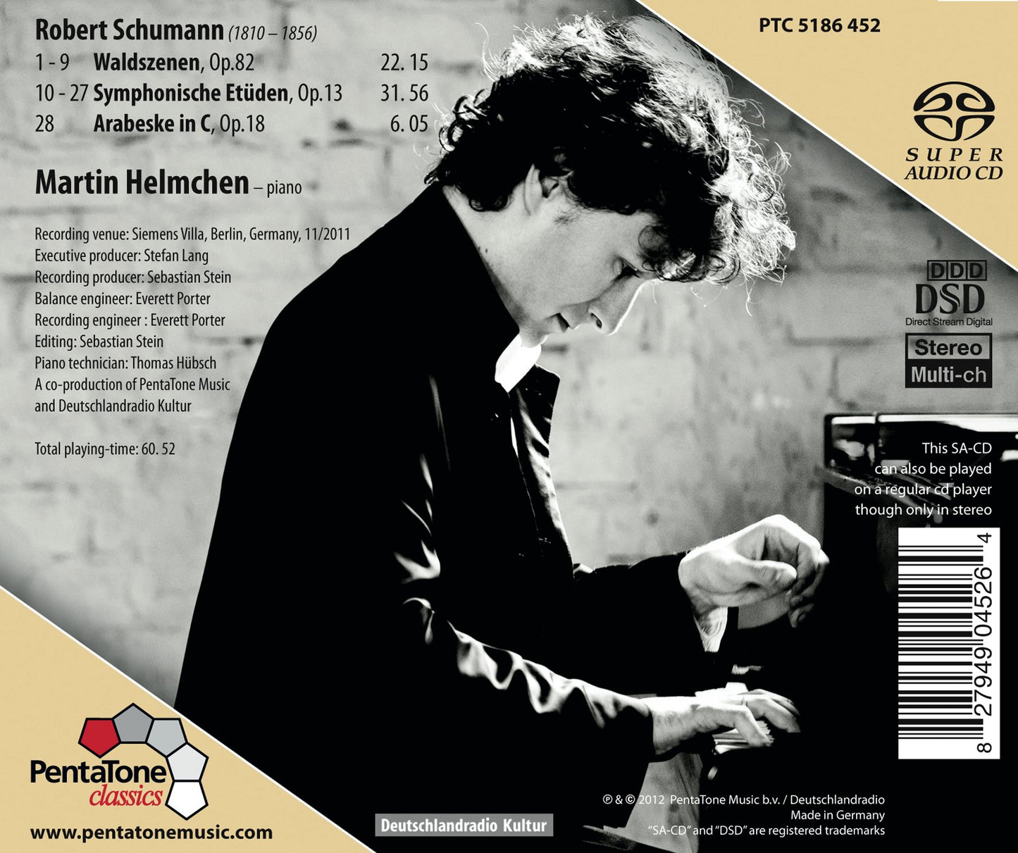 Schumann: Symphonische Etüden, Op. 13 - Waldszenen, Op. 82 -