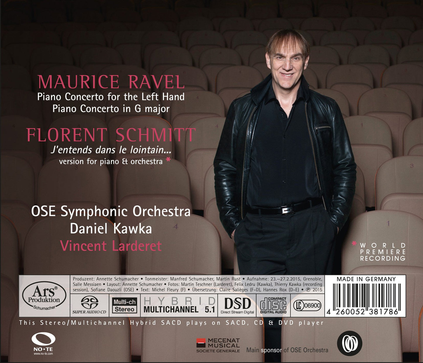Ravel & Schmitt: Piano Concertos
