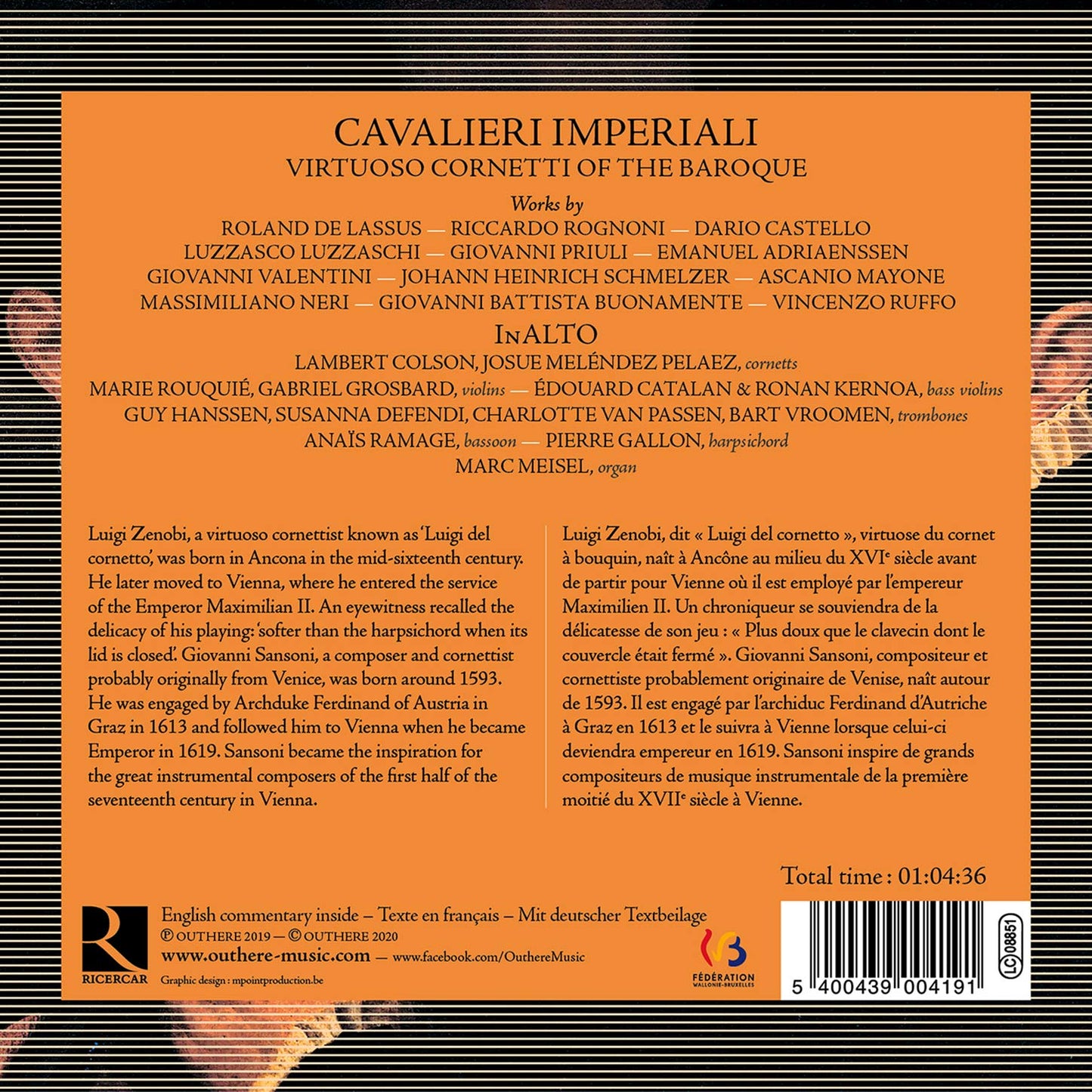 Cavalieri imperiali: Zenobi - Sansoni, the Great Cornetto Ma