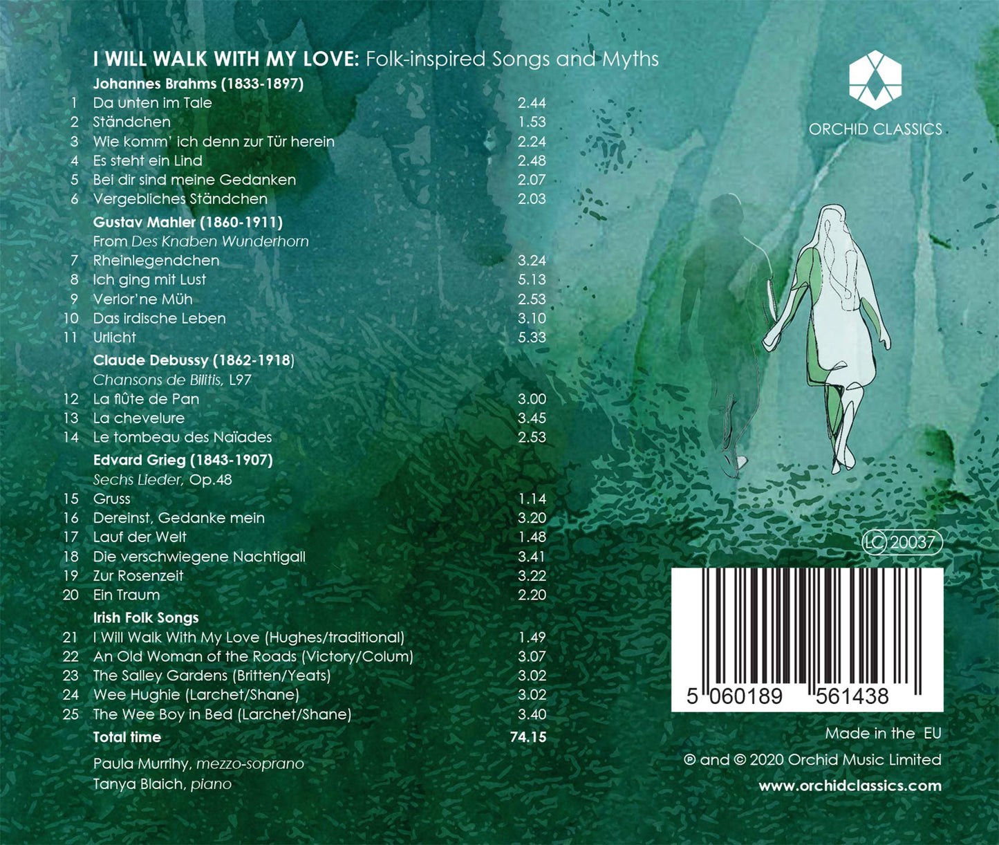 I Will Walk With My Love - Folk-Inspired Songs and Myths