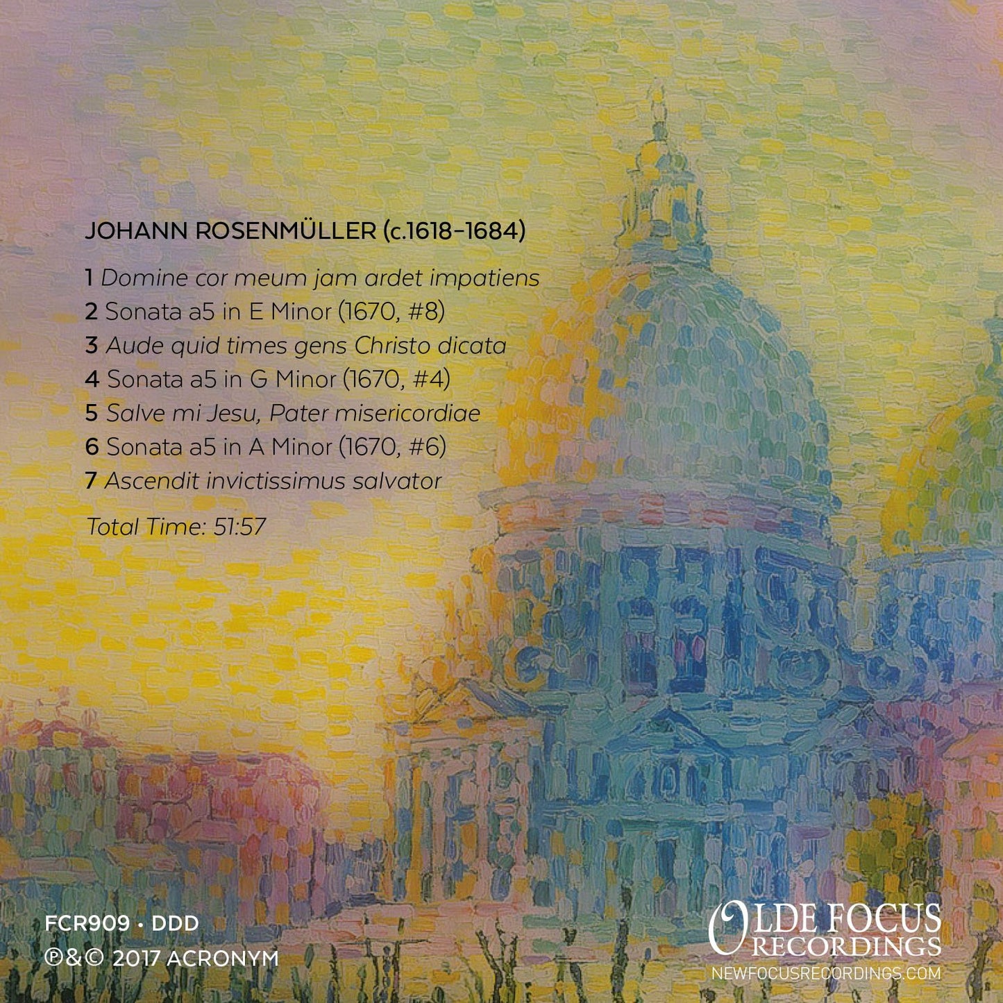Johann Rosenmüller in Exile