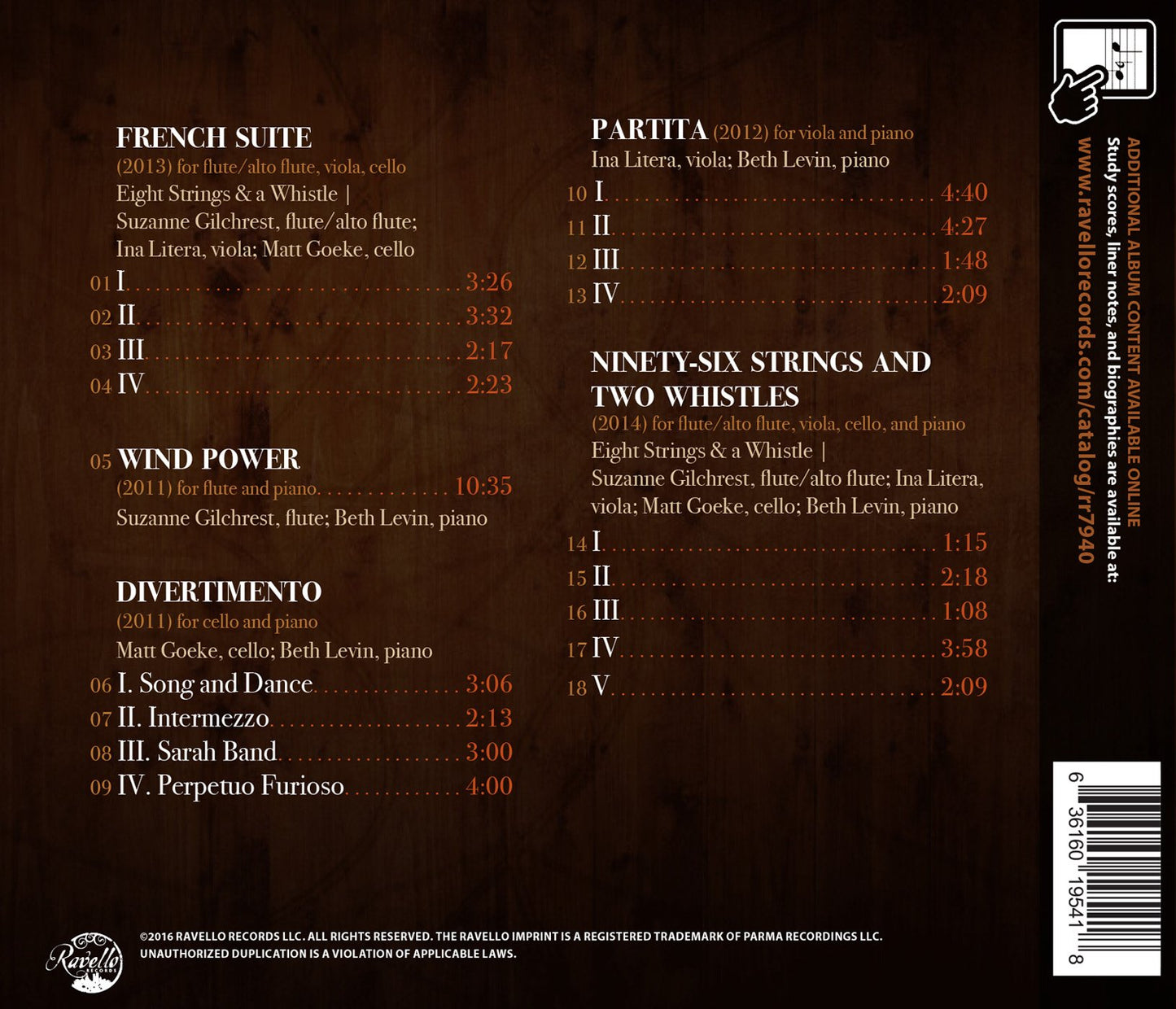 Brickman: 96 Strings & 2 Whistles