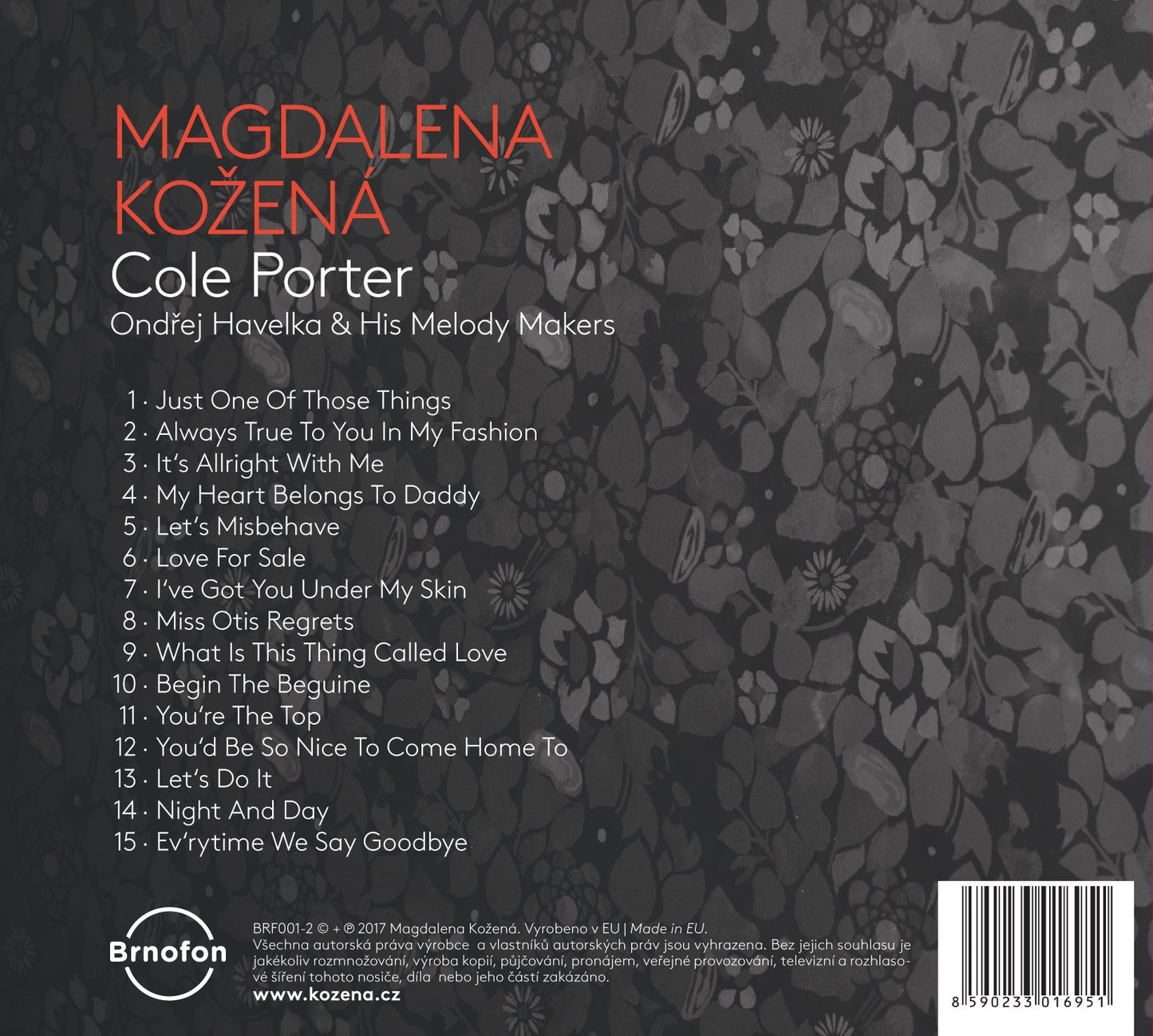 MAGDALENA KOZENA COLE PORTER