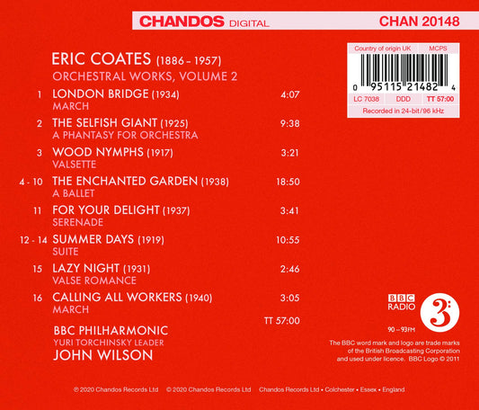 Coates: Orchestral Works, Vol. 2