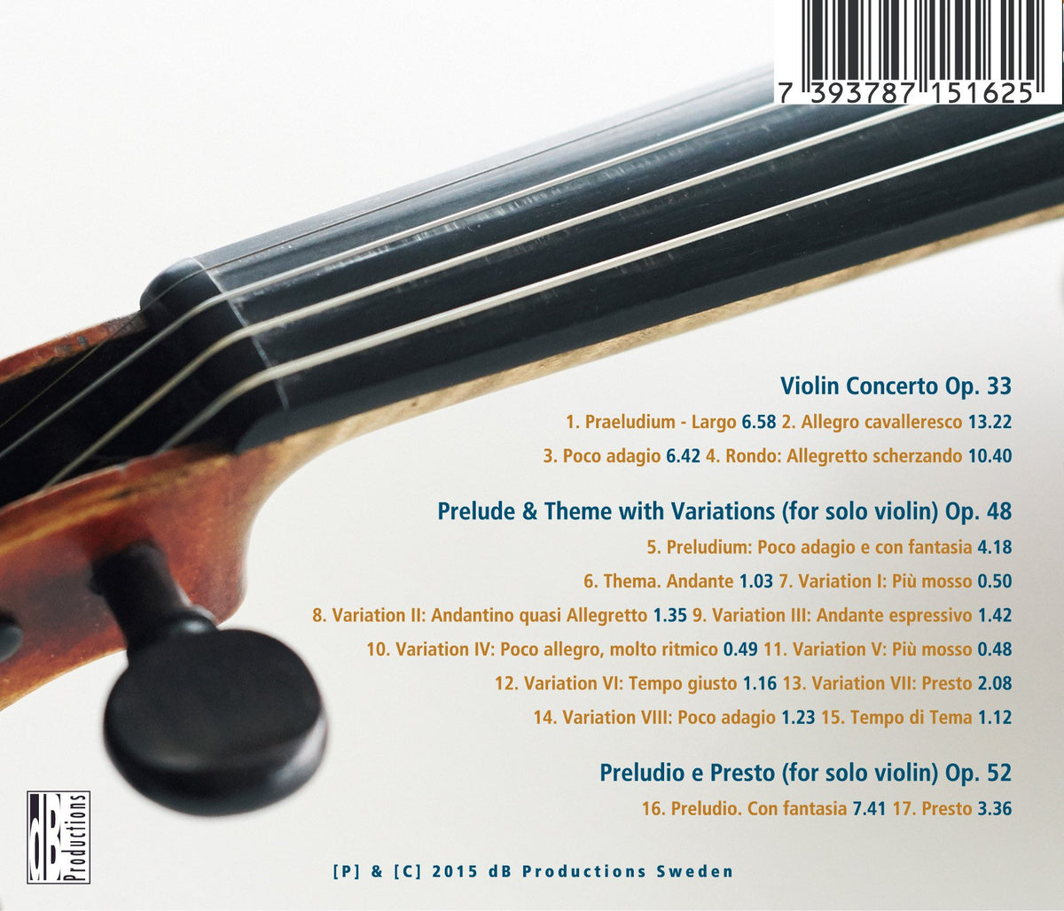 Nielsen: Works for Violin, Vol. 2