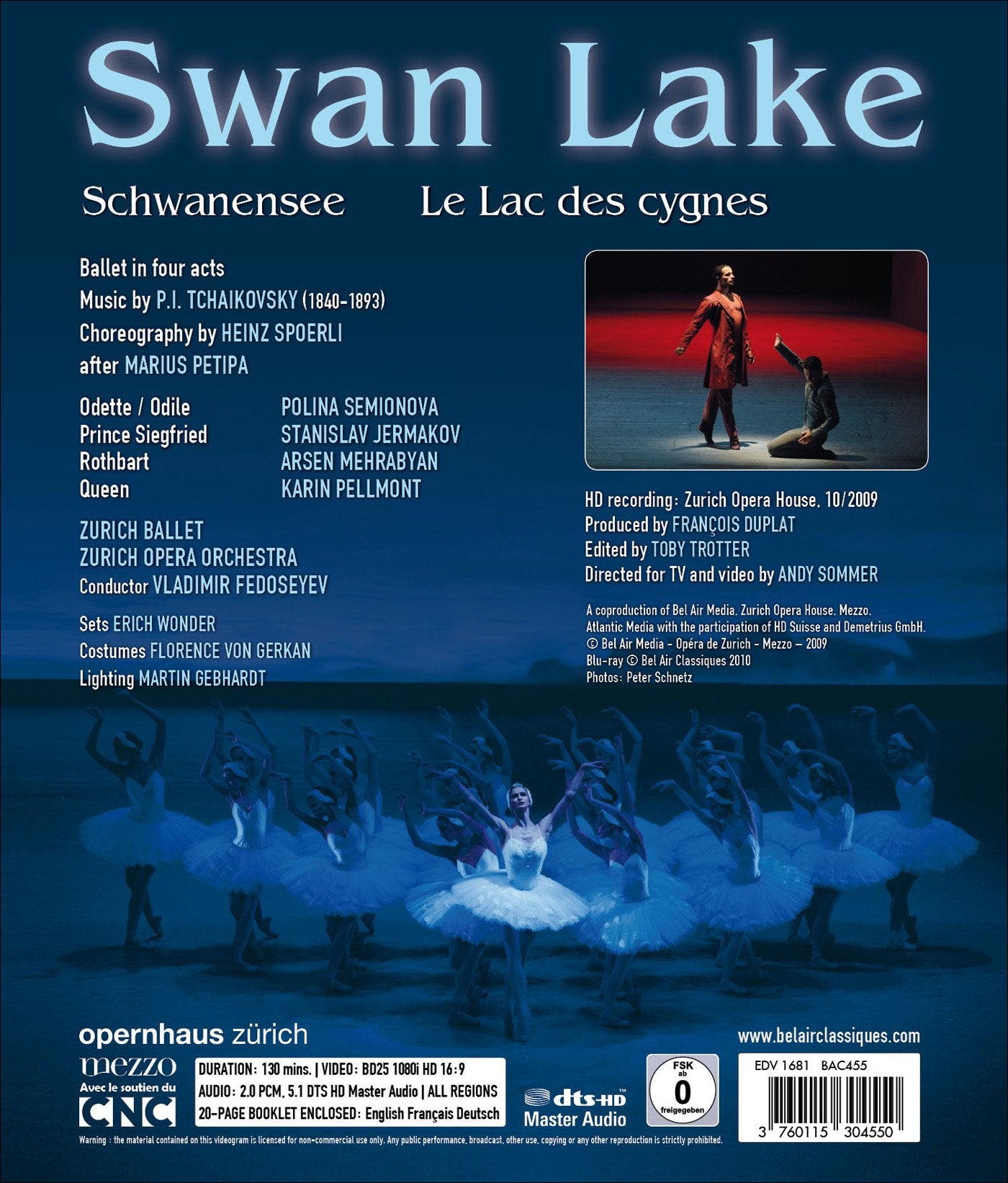 SWAN LAKE (BLURAY)