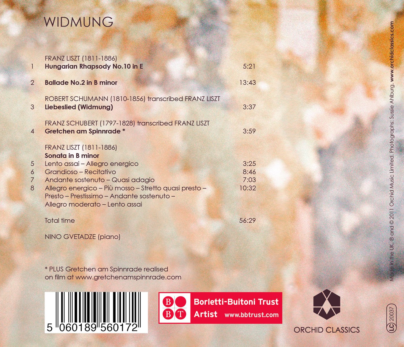 Widmung