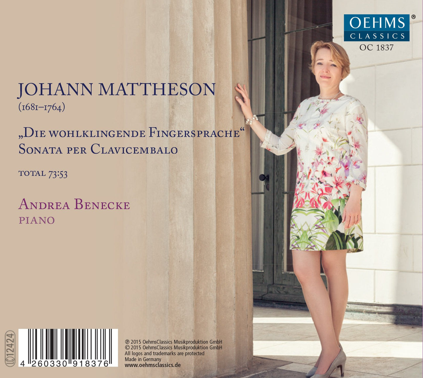 Mattheson: Die Wohlklingende Fingersprache
