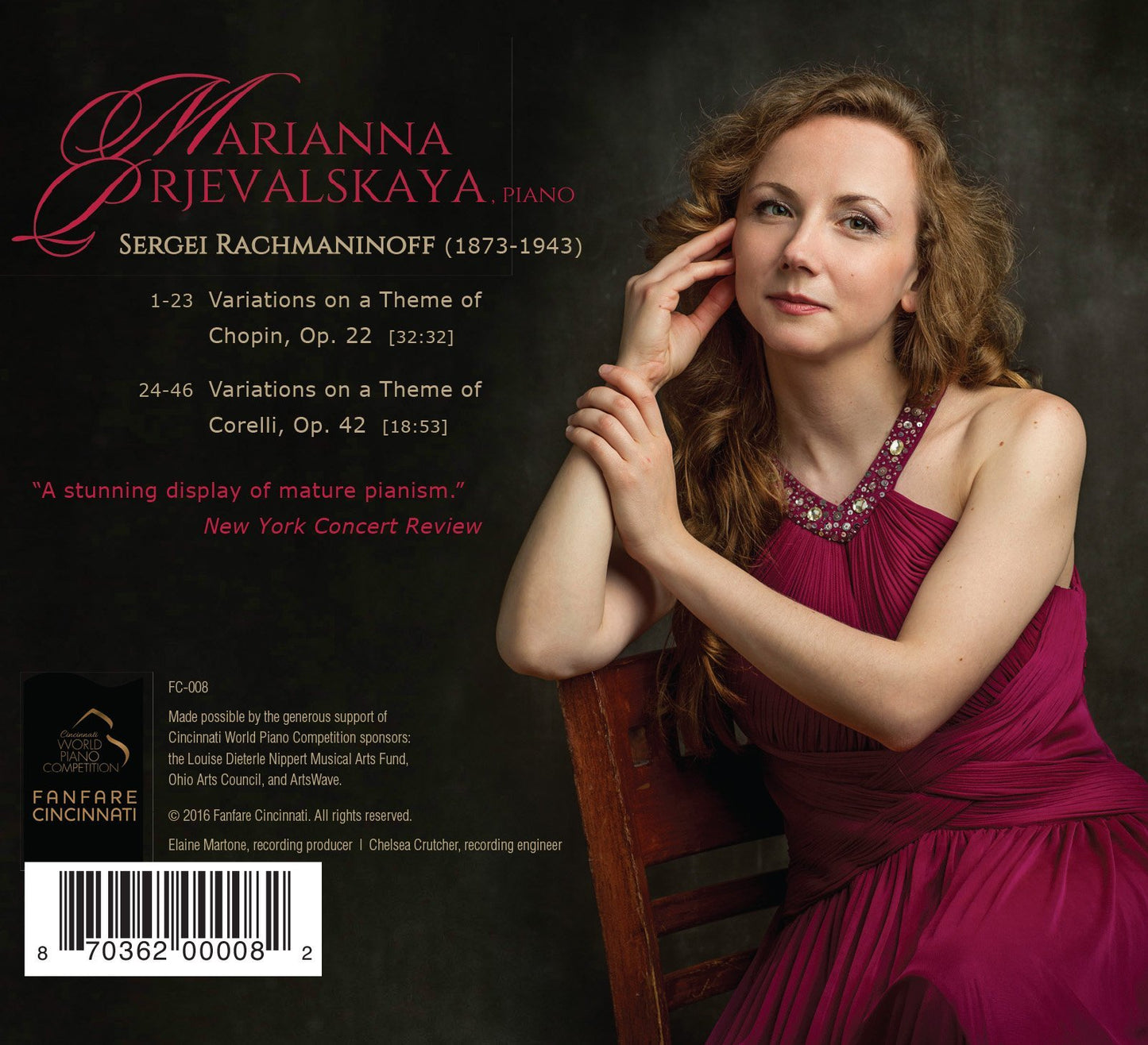 Rachmaninoff: Variations on a Theme of Chopin, Op. 22 & Vari