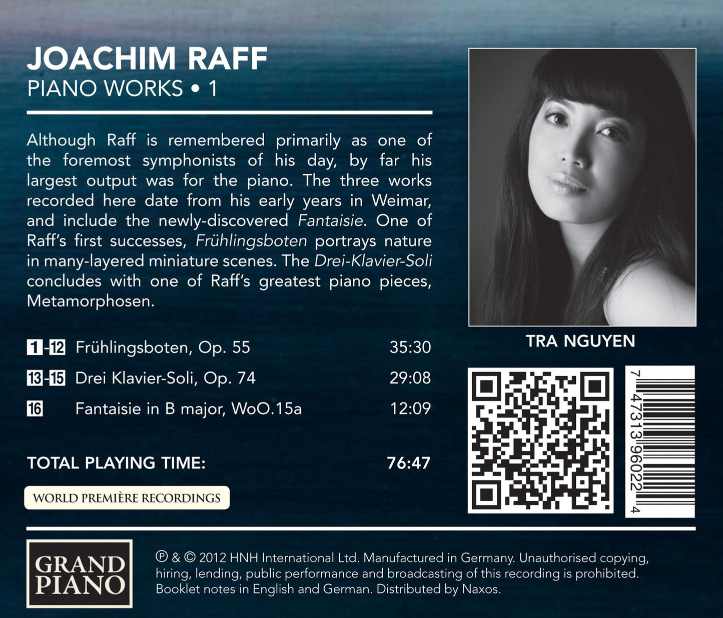 Raff: Piano Works, Vol. 1