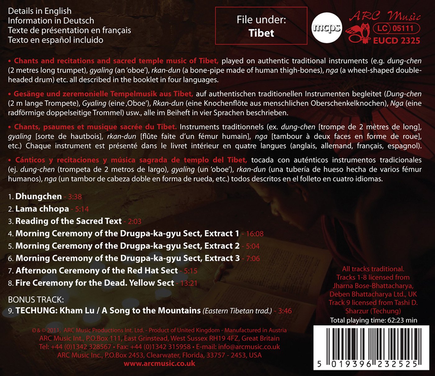 Music of the Sacred Temples