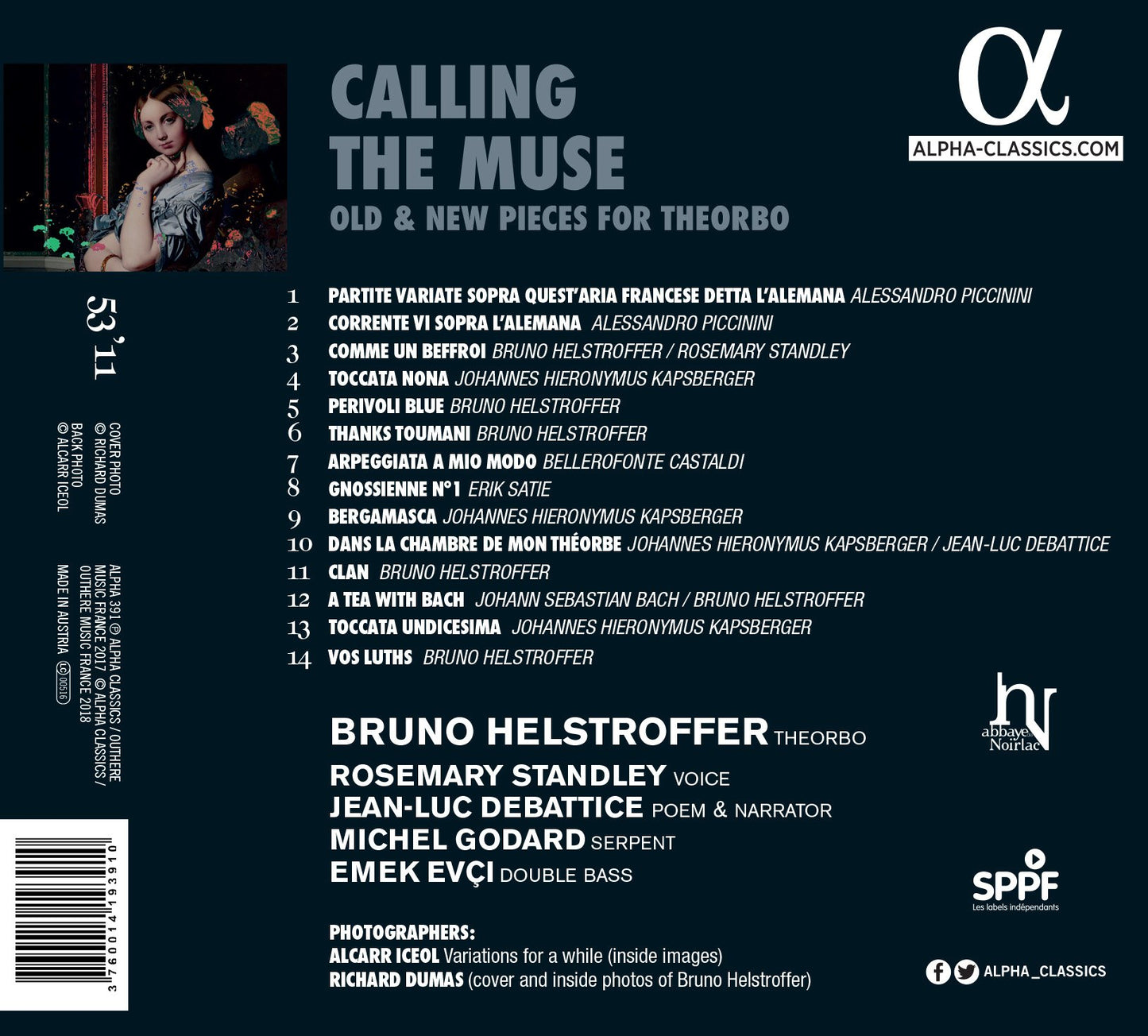 CALLING THE MUSE (LP)