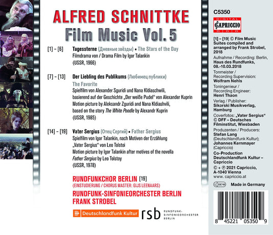 V5: Film Music  Rundfunkchor Berlin, Rundfunk-Sinfonieorchester Berlin, Strobel