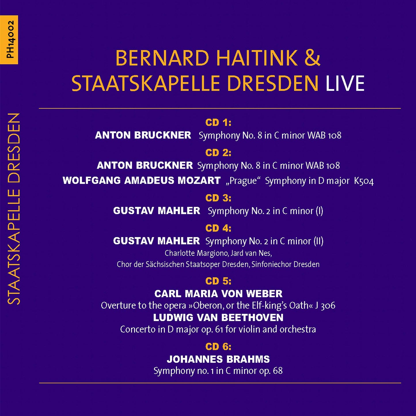 Bernard Haitink & Staatskapelle Dresden