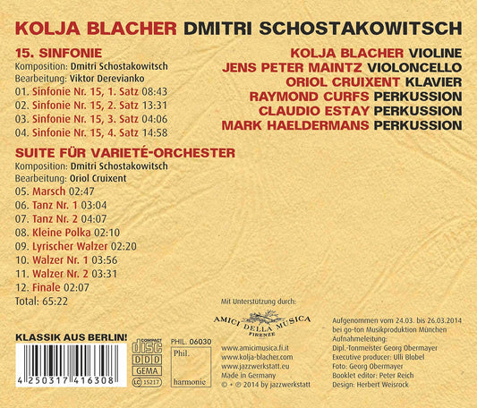 Shostakovich: Symphony No. 15 & Suite for Jazz Orchestra No.