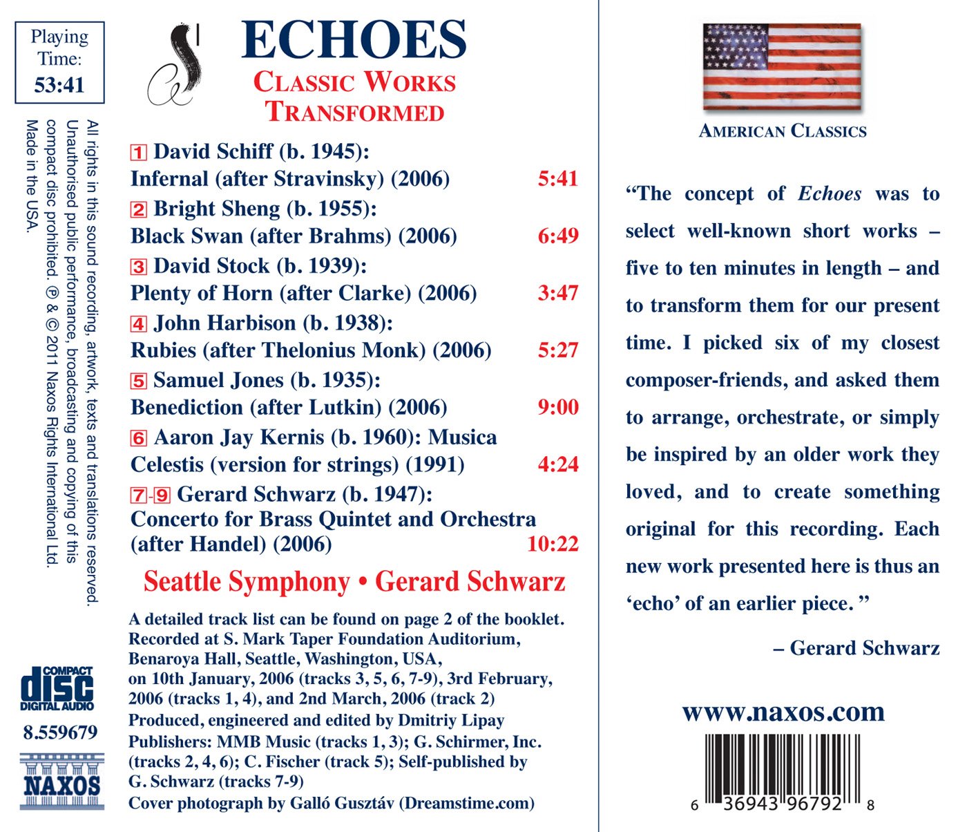 Echoes: Classic Works Transformed
