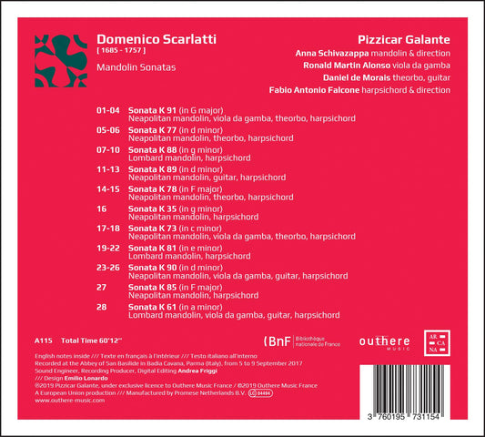 Scarlatti: Mandolin Sonatas