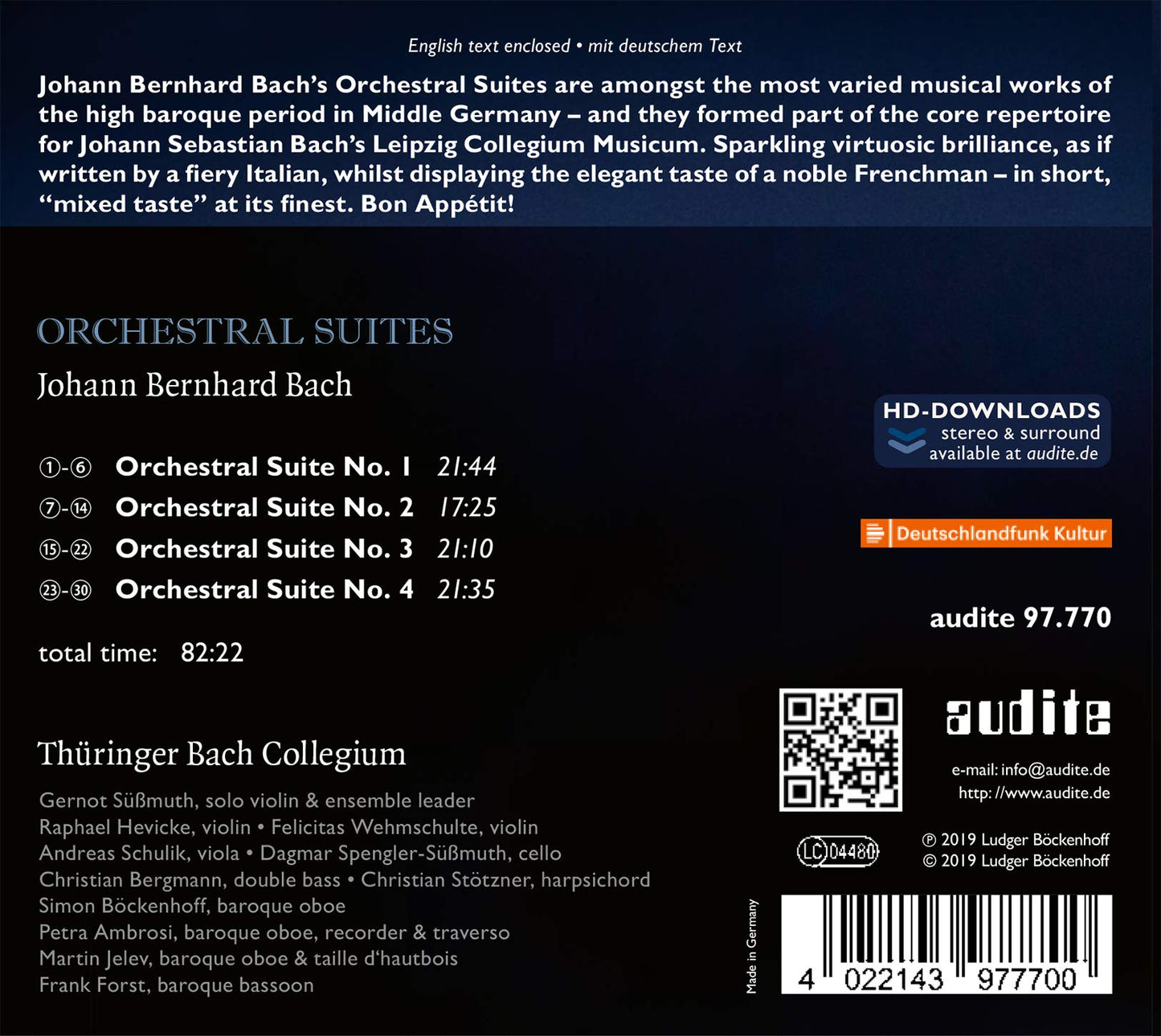 Bach: Orchestral Suites