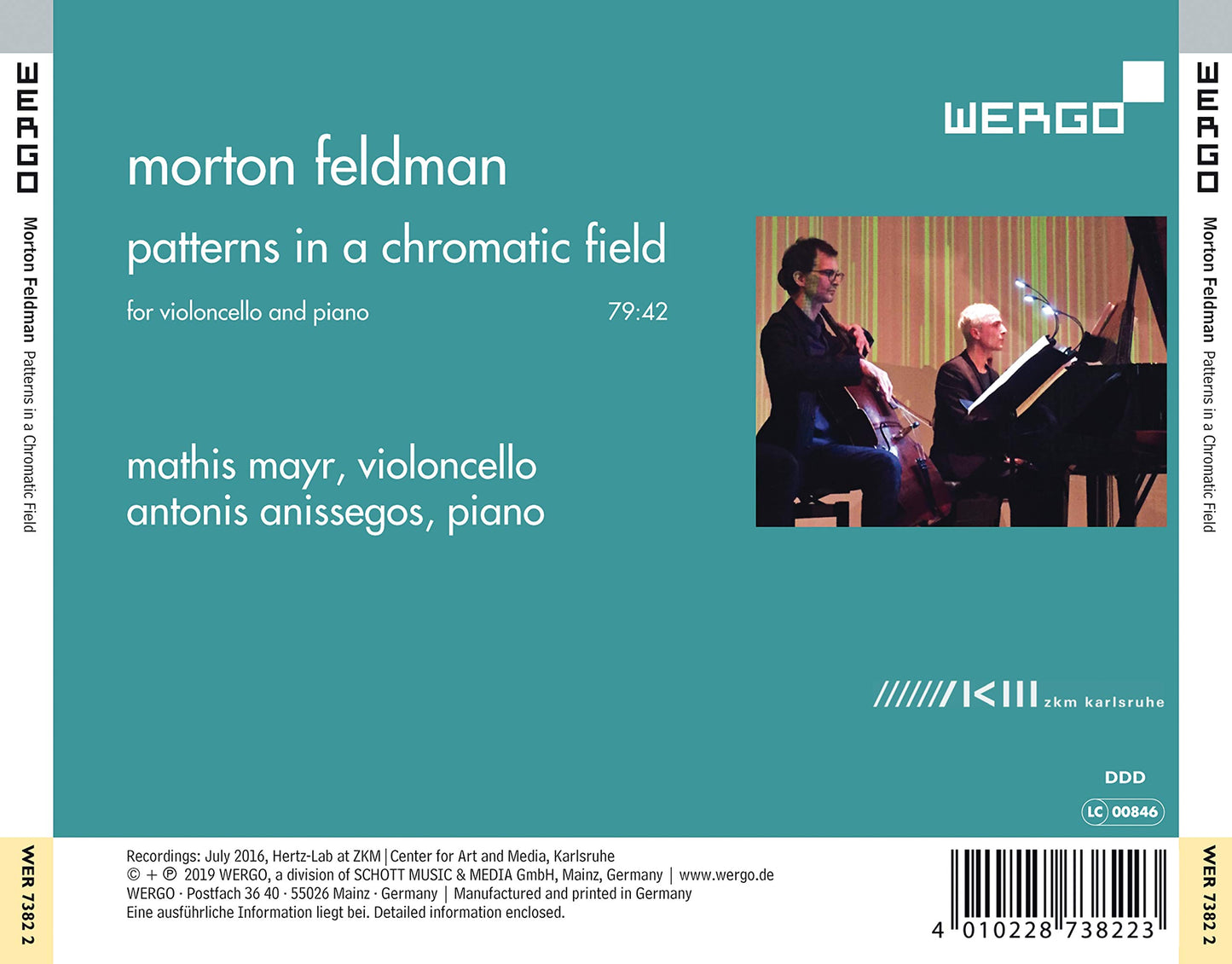 Feldman: Patterns in a Chromatic Field