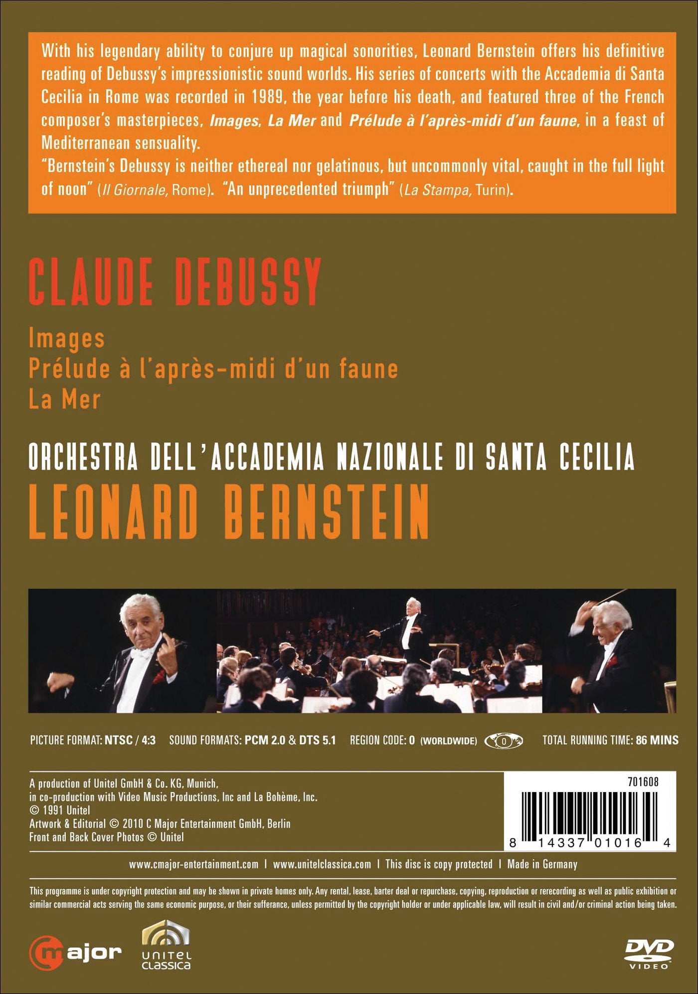 Bernstein conducts Debussy