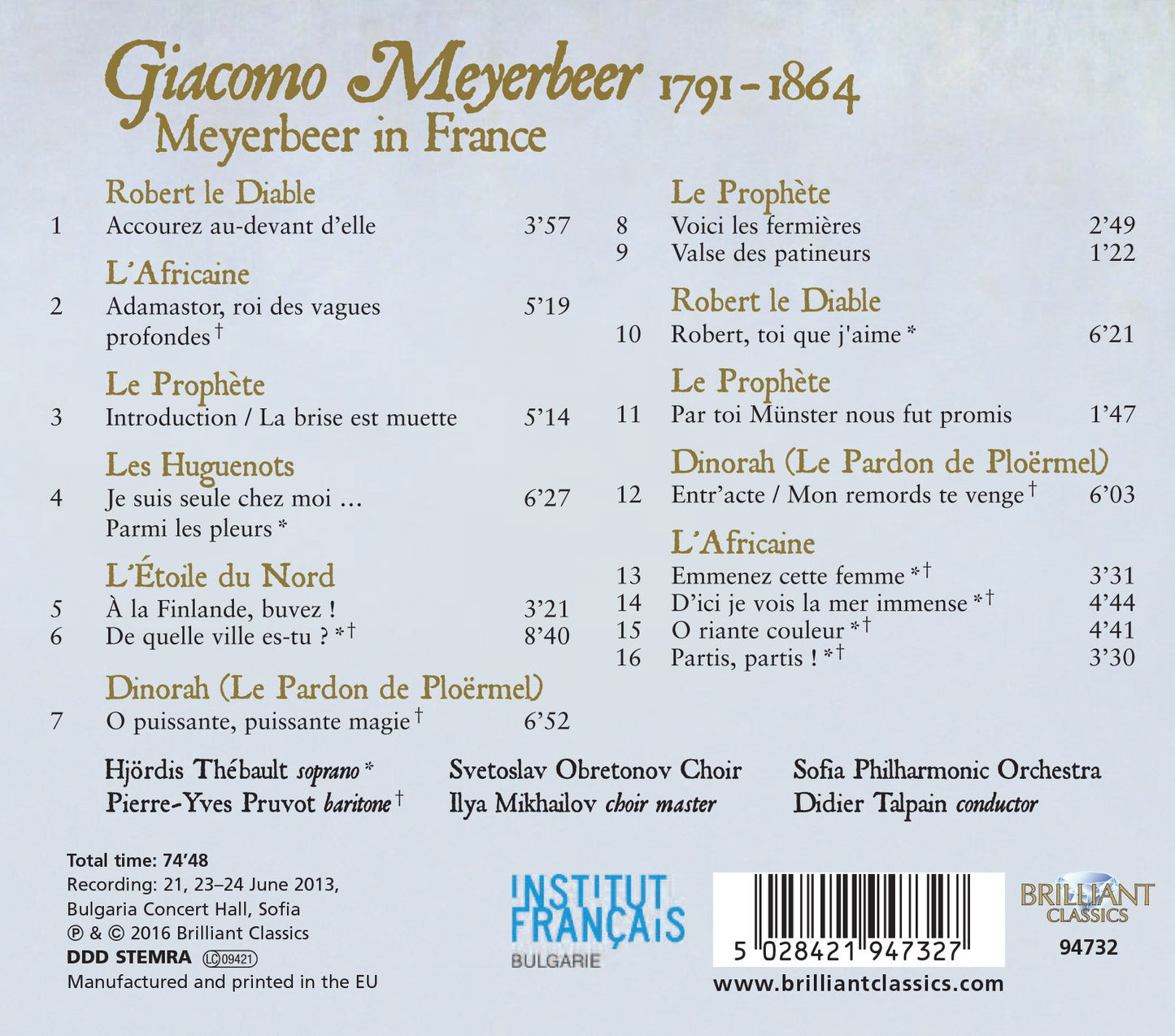 Meyerbeer in France