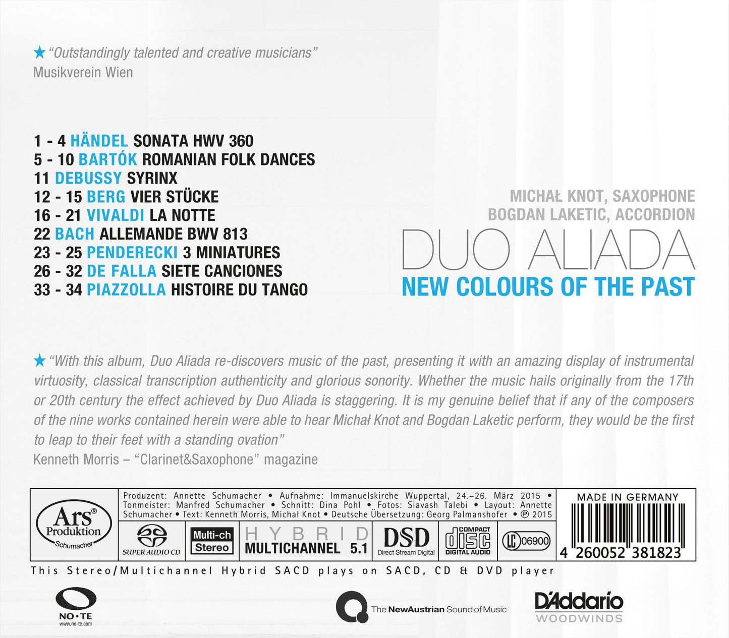 New Colours of the Past