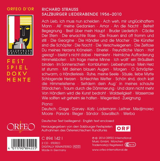 Salzburger Liederabende 1956-2010 (Live)