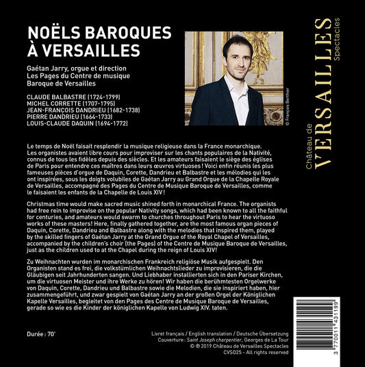 Noëls baroques à Versailles (Collection "L'âge d'or de l'org