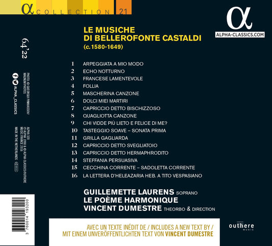 Le musiche di Bellerofonte Castaldi