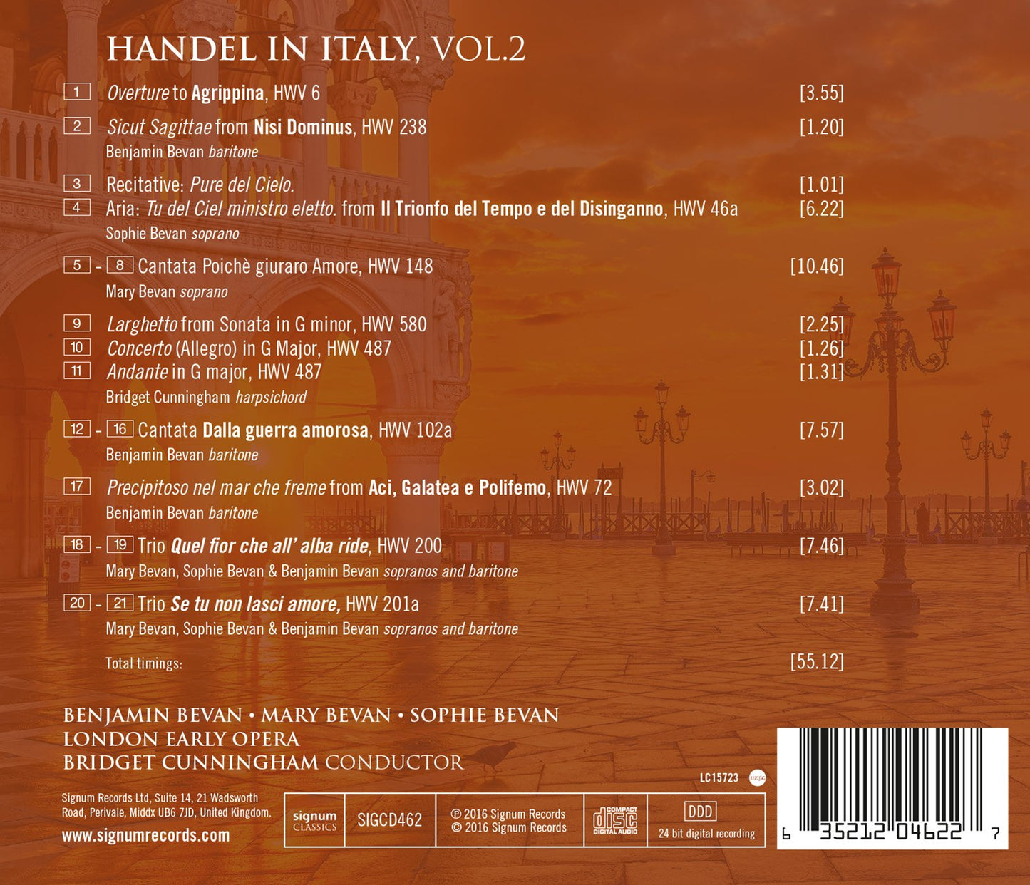 Handel in Italy Vol. 2