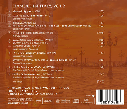 Handel in Italy Vol. 2