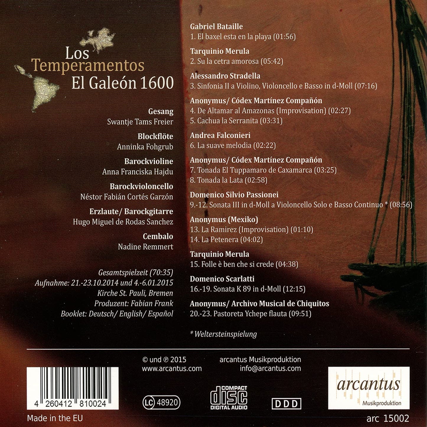 EL GALEON 1600