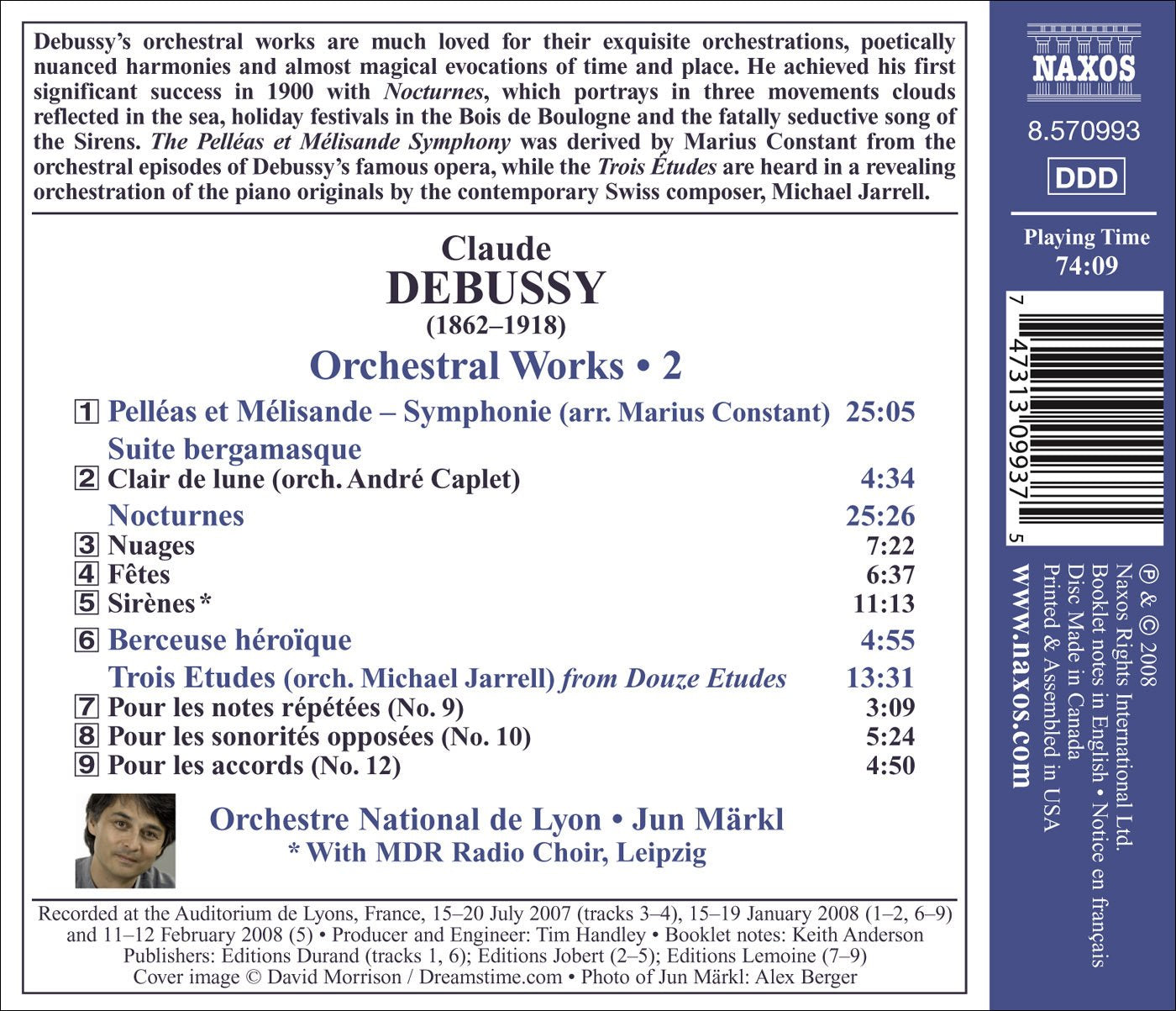 Debussy: Orchestral Works, Vol. 2