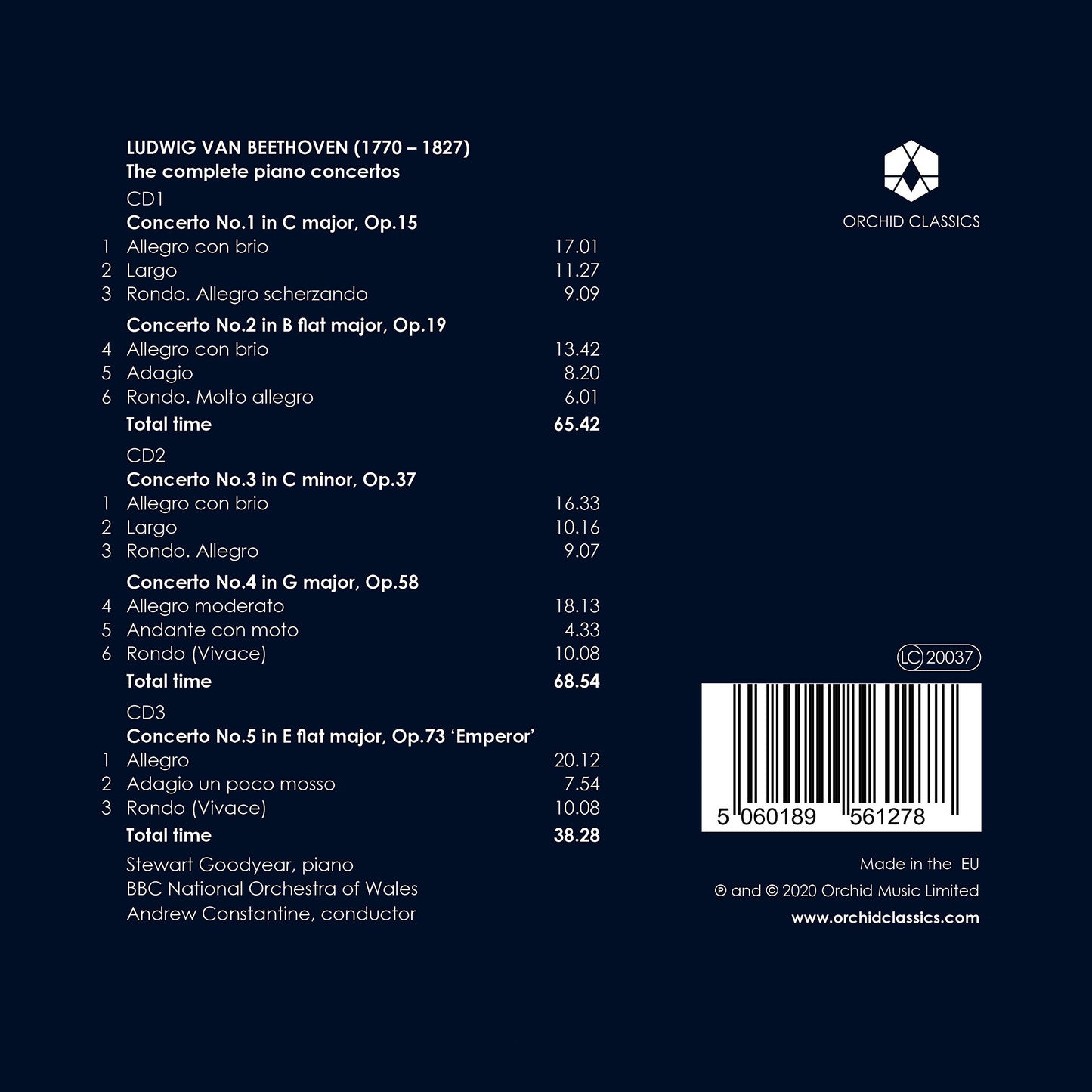 Beethoven: The Complete Piano Concertos