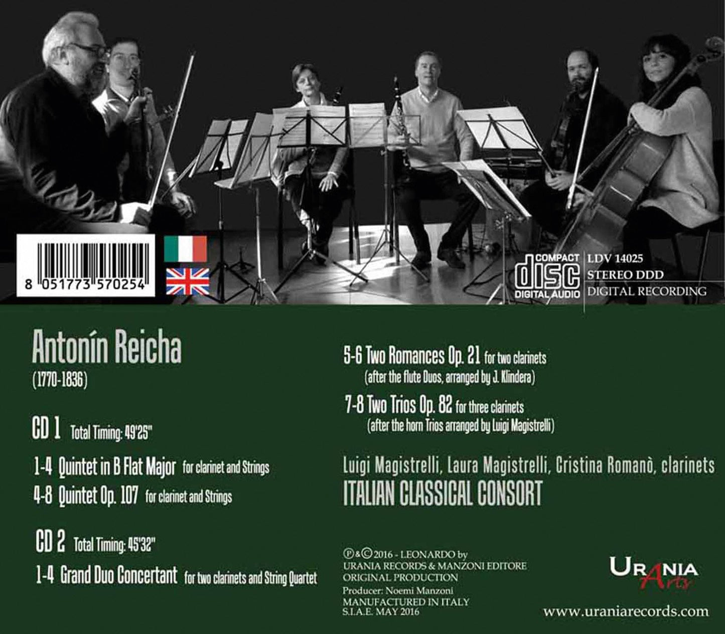 Reicha: The Complete Chamber Music for Clarinet