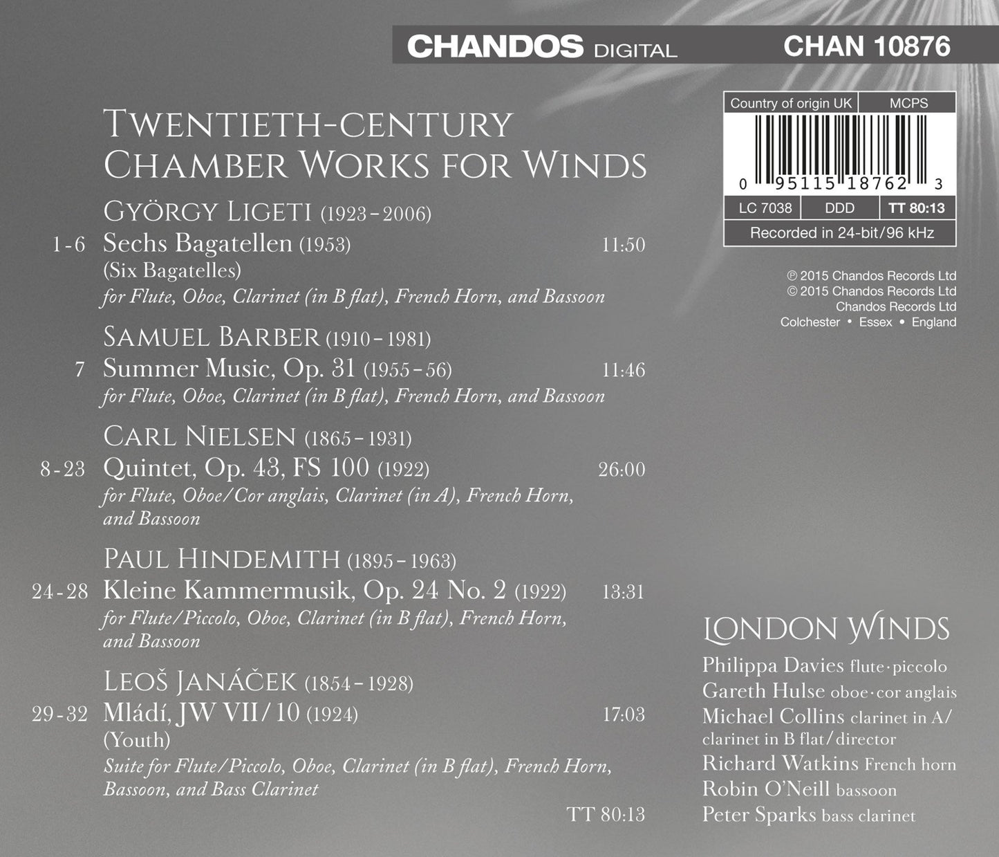 Music for Winds